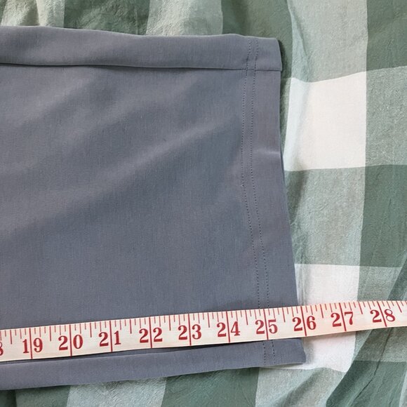 Athleta Seasoft Mid Rise Straight Crop Pants Womens Gray Outdoor Runnning - Picture 7 of 9